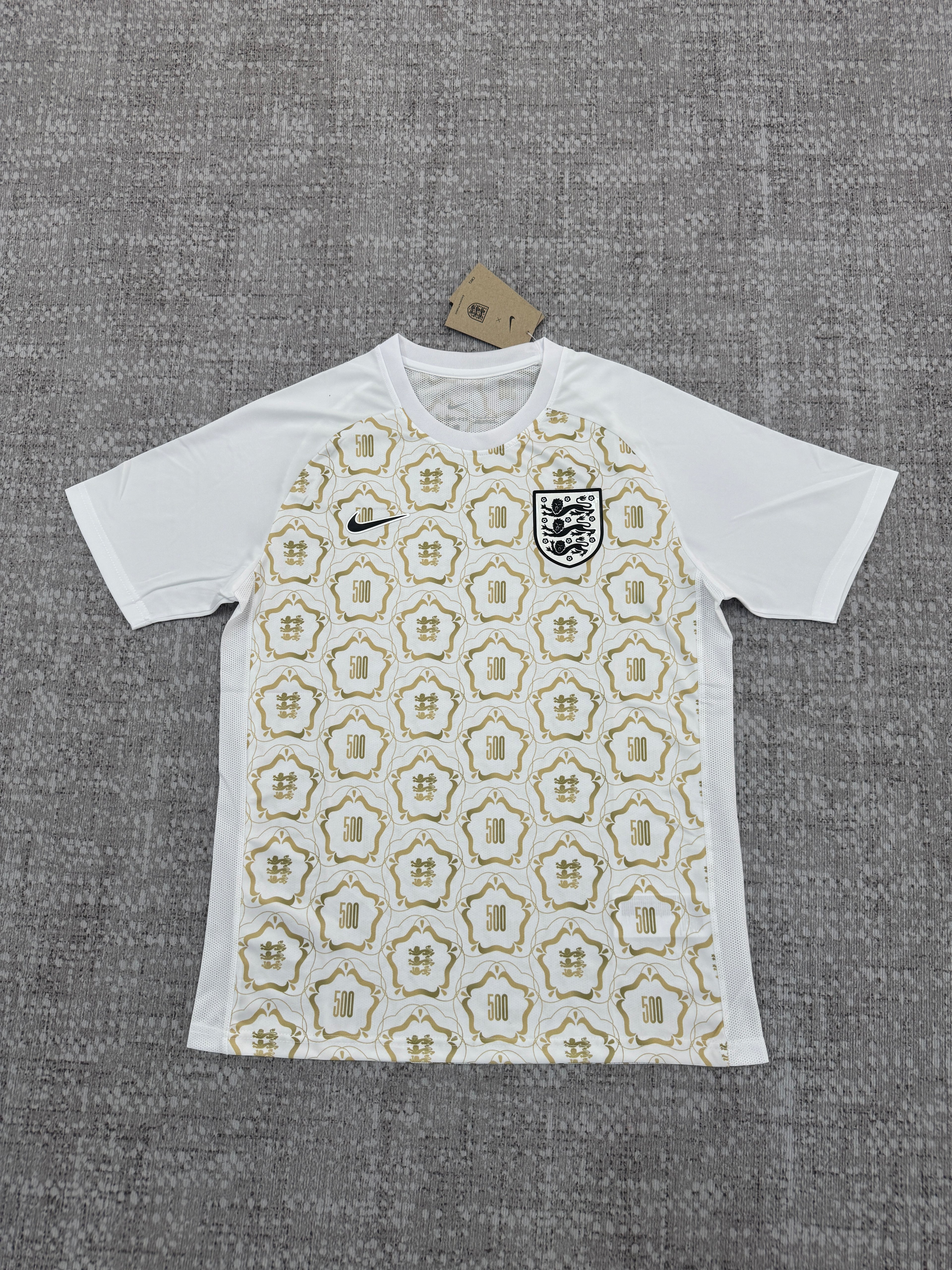 2026 England 500 Special Edition White