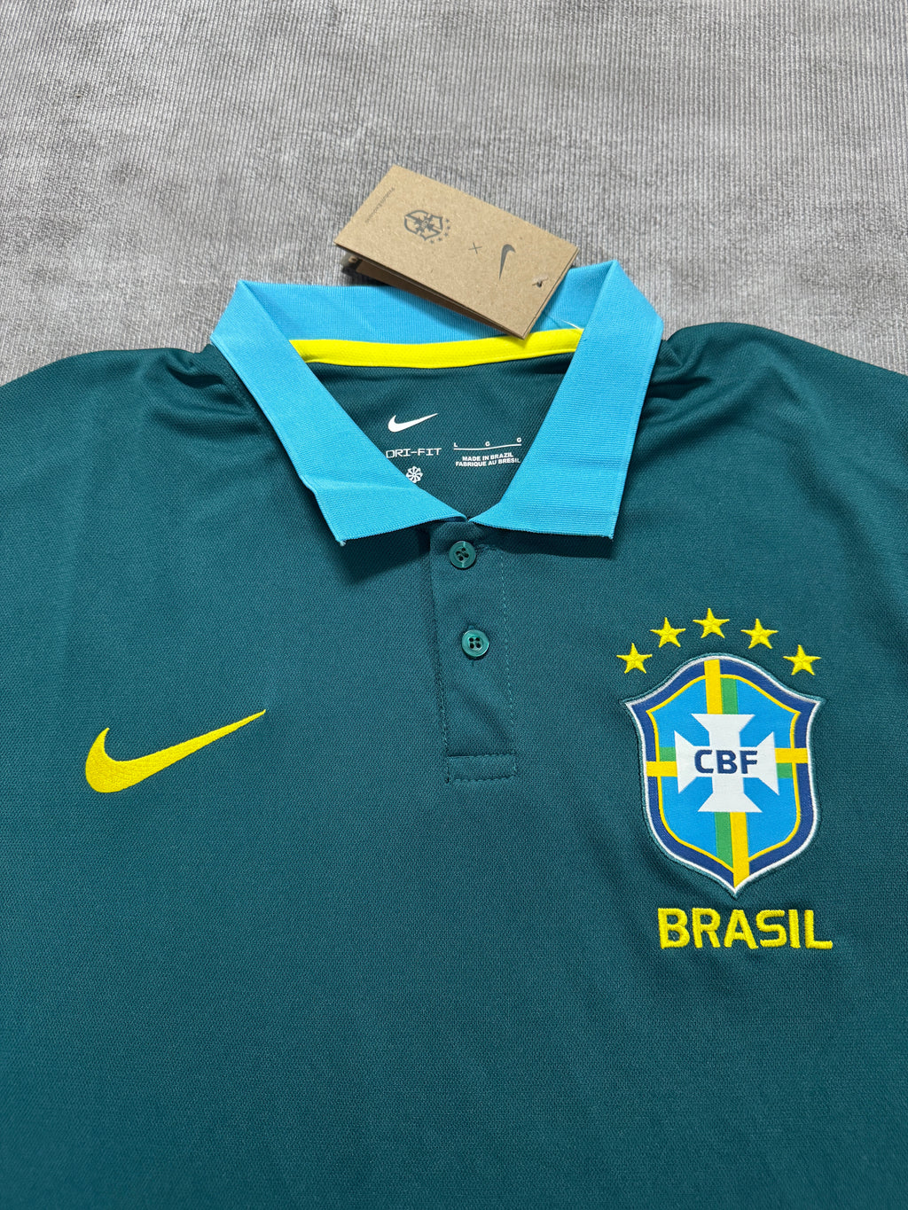 2026 Brazil Polo Shirt Green - image 2