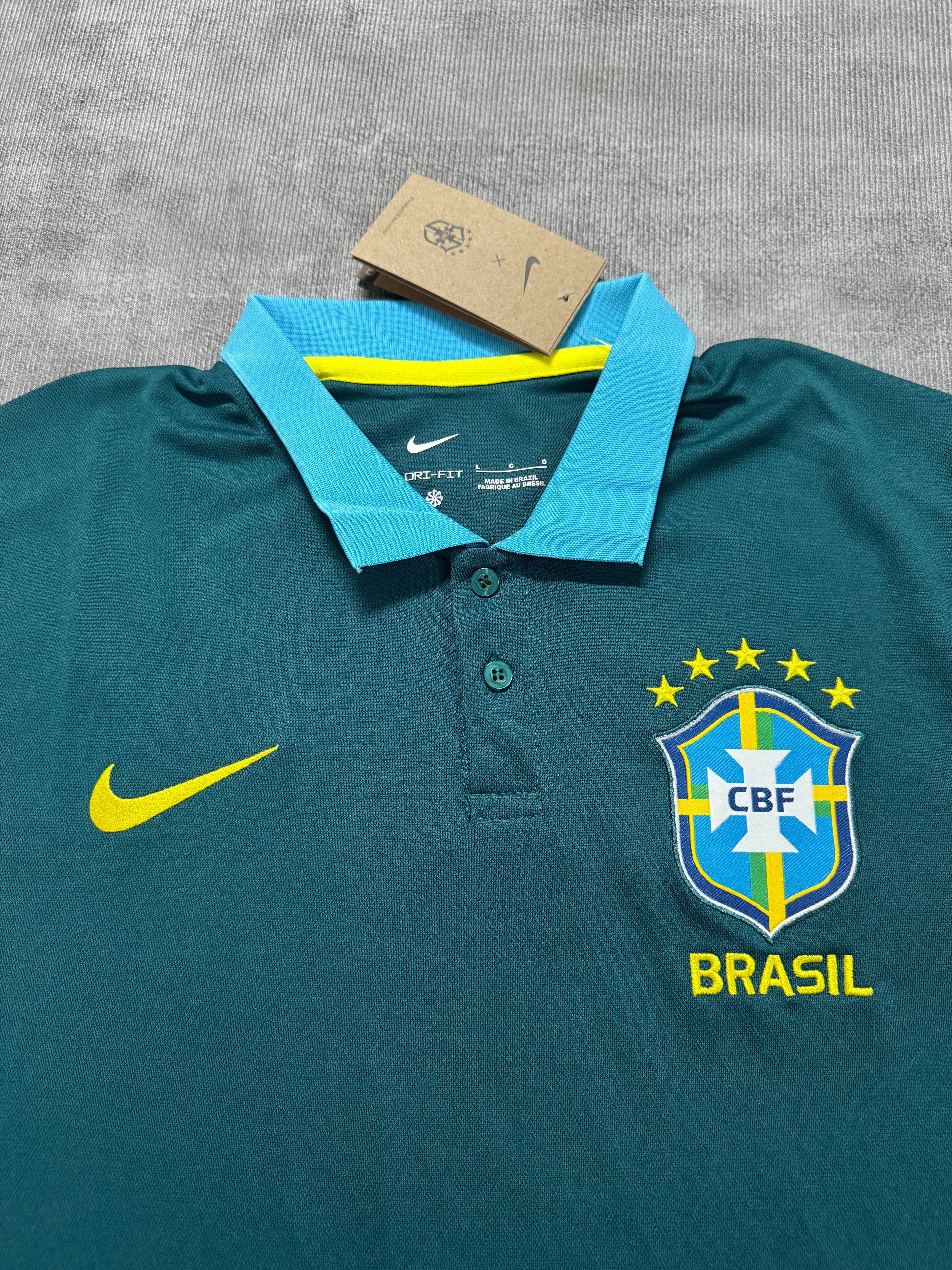 2026 Brazil Polo Shirt Green - image 2