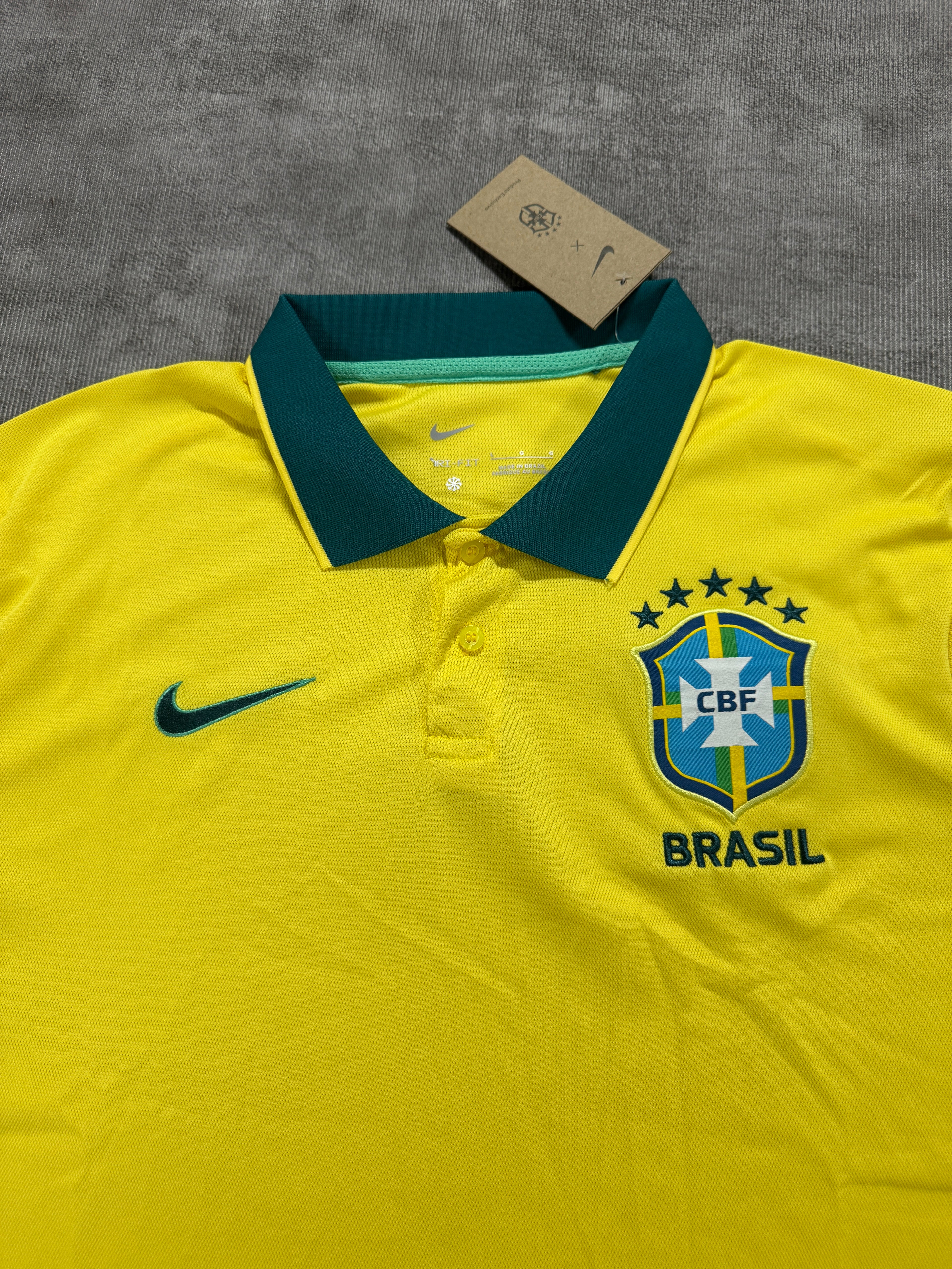 2026 Brazil Polo Shirt Yellow - image 3