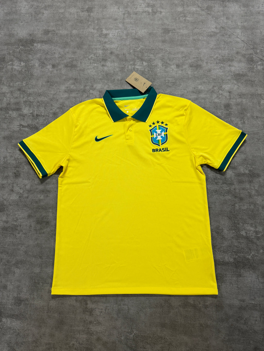 2026 Brazil Polo Shirt Yellow