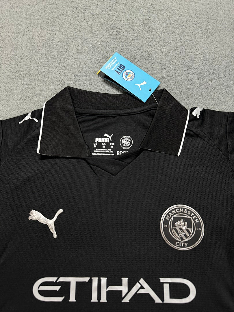 2025-26 Man City Away Black Women - image 2