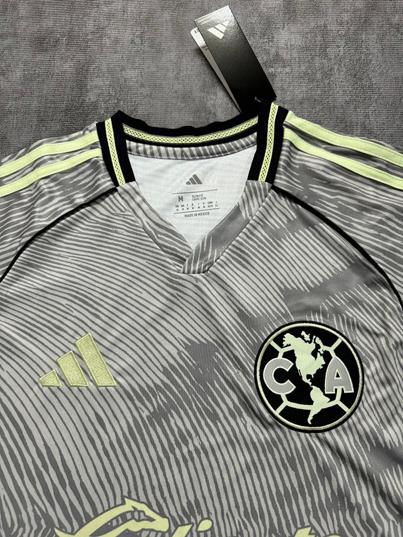 2025-26 Club America Third Grey Long Sleeve - image 2