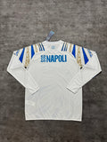 2025-26 Napoli Pre-Match White Long Sleeve