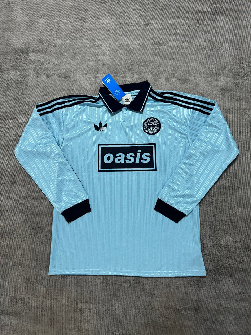 2025-26 Oasis Collab No.25 Blue Long Sleeve - image 3